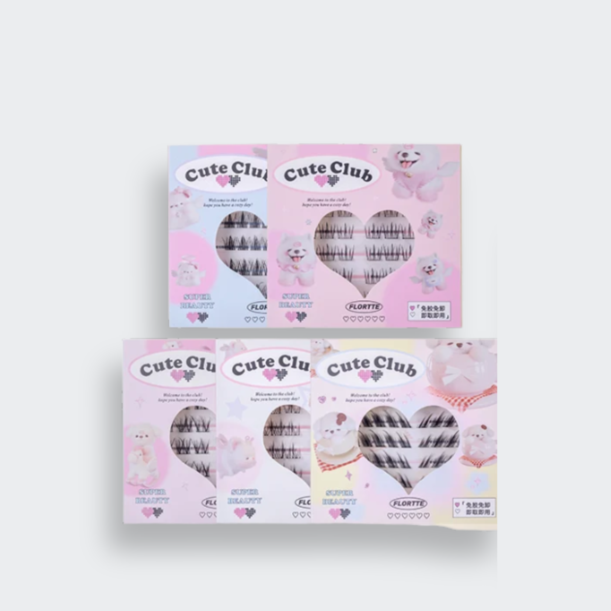 Flortte: I Am Super Beauty Glue-Free False Lashes (Sumin K-Beauty Panama)