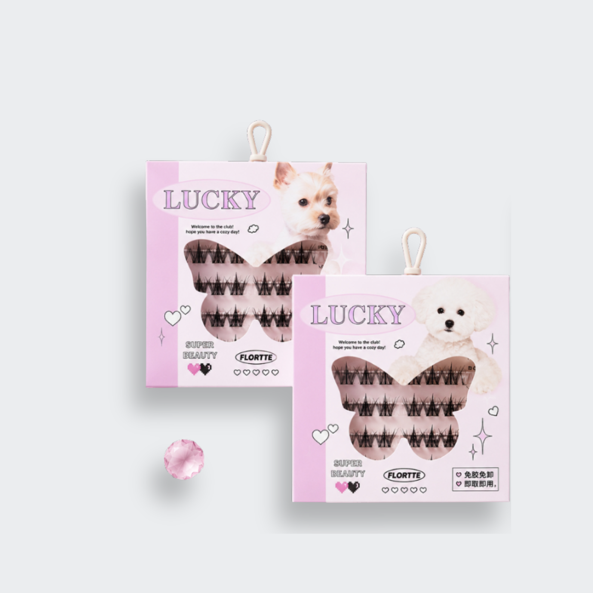 Flortte: Super Beauty Series Adhesive-Free False Eyelashes (Sumin K-Beauty Panama)