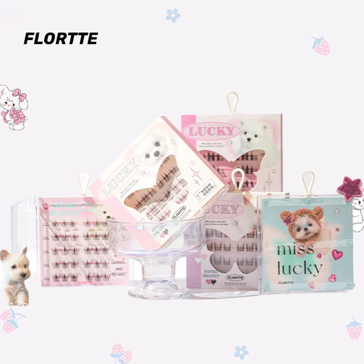 Flortte: Super Beauty Series Adhesive-Free False Eyelashes (Sumin K-Beauty Panama)