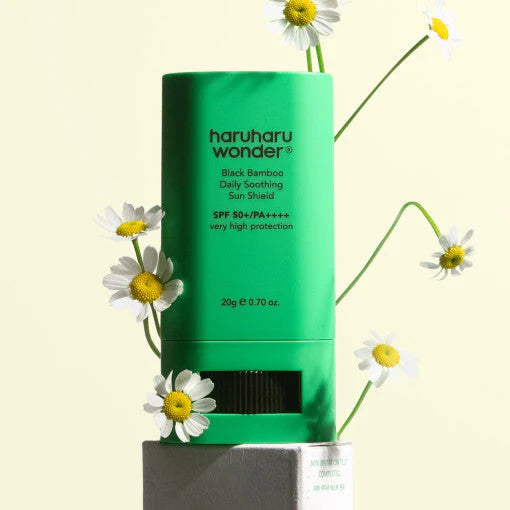 Haruharu Wonder: Black Bamboo Daily Soothing Sun Shield SPF50+