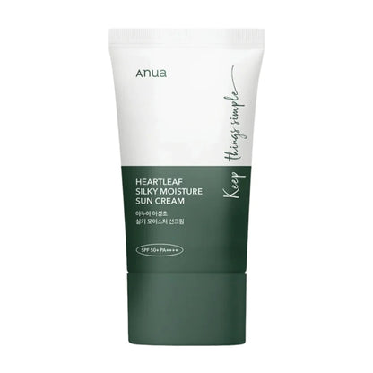 Anua: Heartleaf Silky Moisture Sunscreen