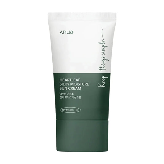 Anua: Heartleaf Silky Moisture Sunscreen