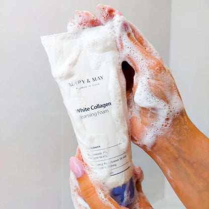 Mary&May: White Collagen Cleansing Foam