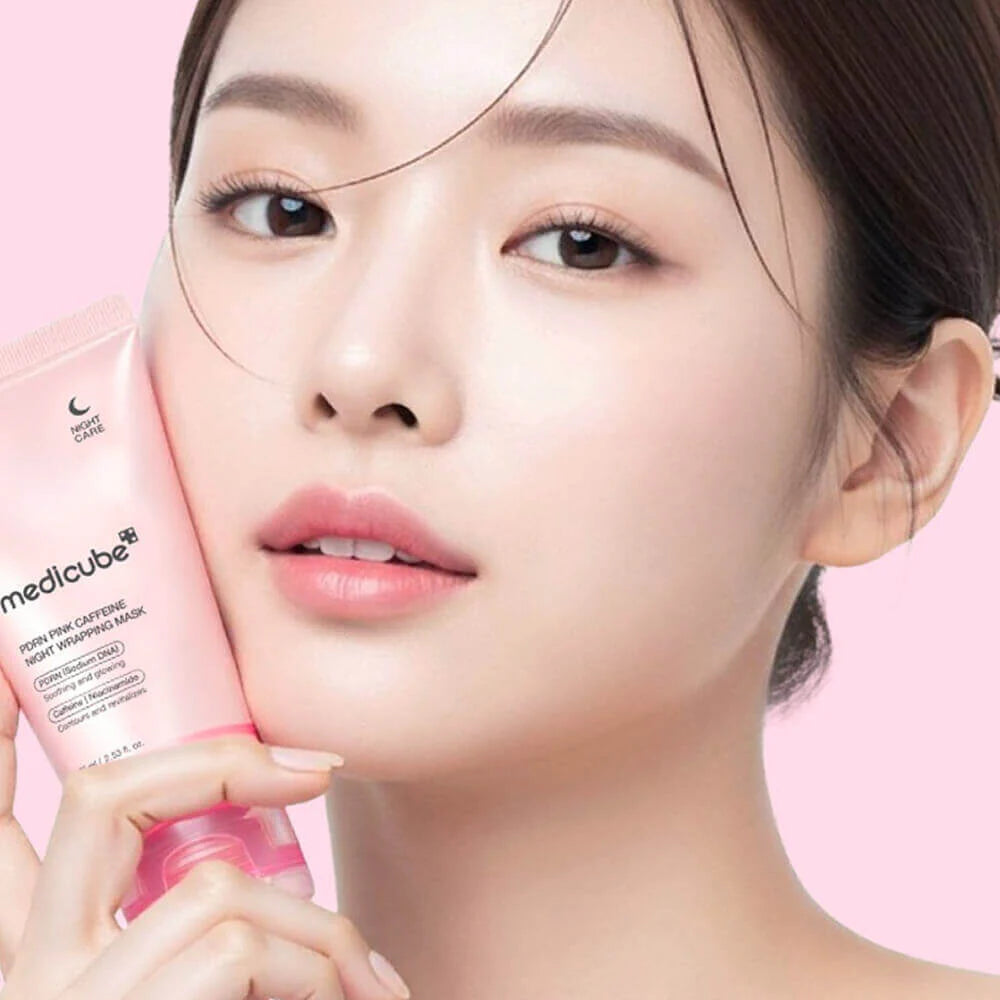 medicube: PDRN Pink Caffeine Night Wrapping Mask