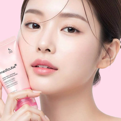 medicube: PDRN Pink Caffeine Night Wrapping Mask