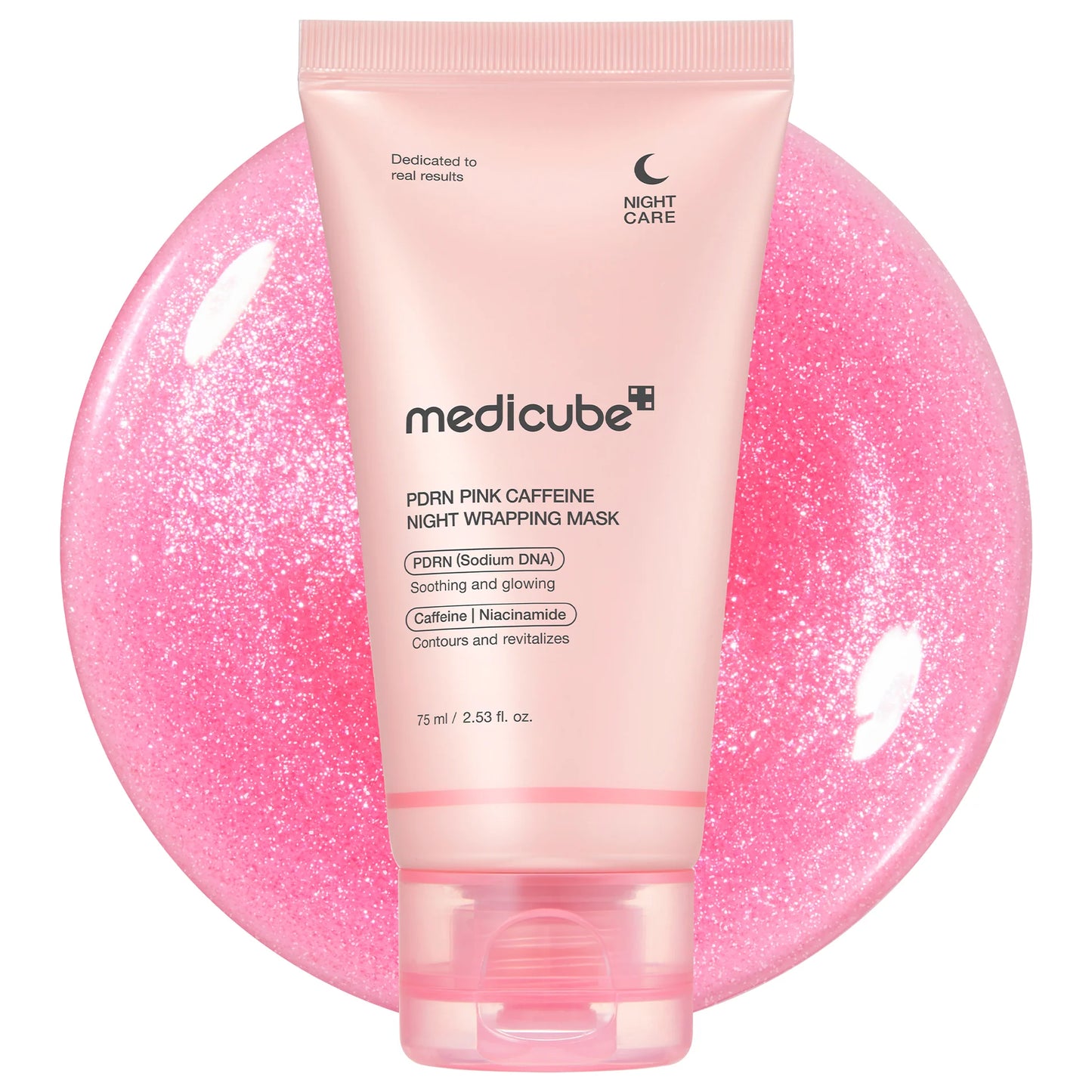 medicube: PDRN Pink Caffeine Night Wrapping Mask