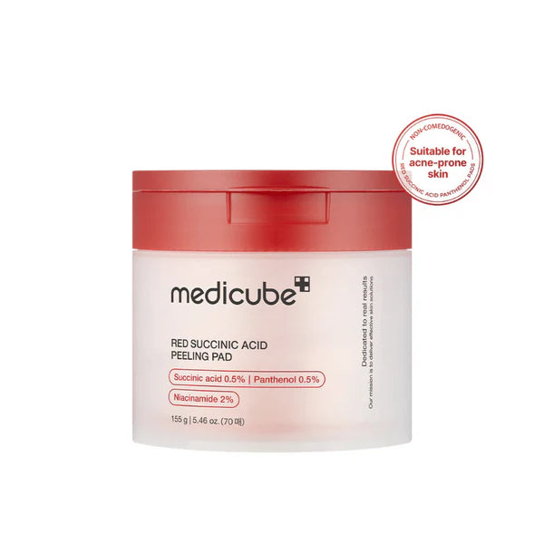 medicube: Red Succinic Acid Peeling Pad