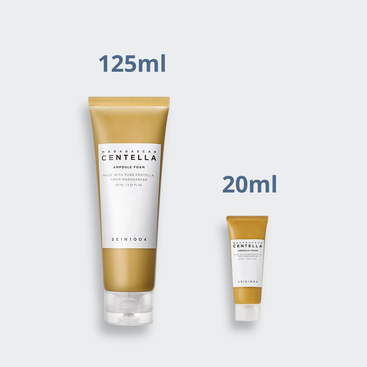 SKIN1004: Madagascar Centella Ampoule Foam Sumin K Beauty tamaños