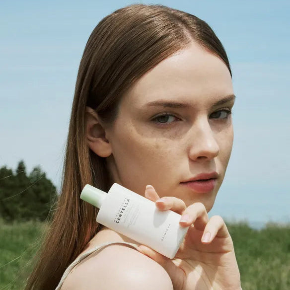 SKIN1004: Madagascar Centella Tea-Trica Soothing Sun Milk Sumin K Beauty Panama