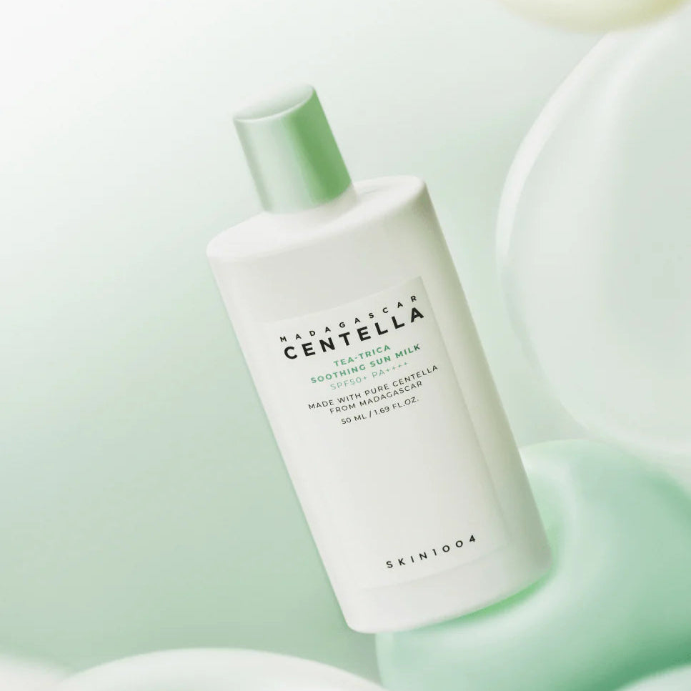 SKIN1004: Madagascar Centella Tea-Trica Soothing Sun Milk Sumin K Beauty Panama