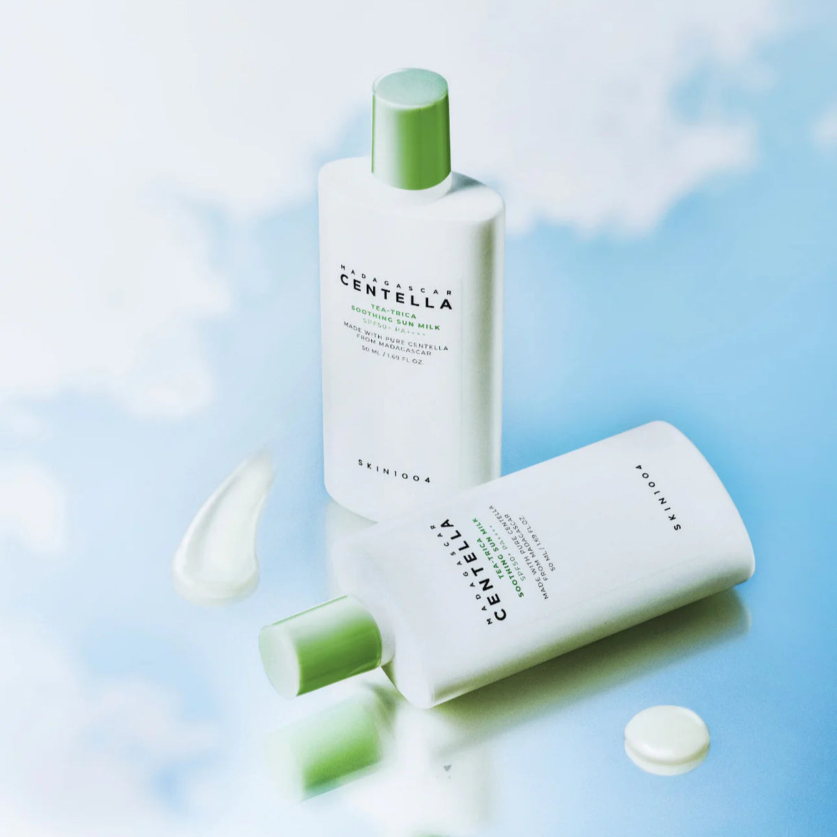 SKIN1004: Madagascar Centella Tea-Trica Soothing Sun Milk Sumin K Beauty Panama