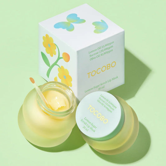 TOCOBO: Lemon Sugar Scrub Lip Mask