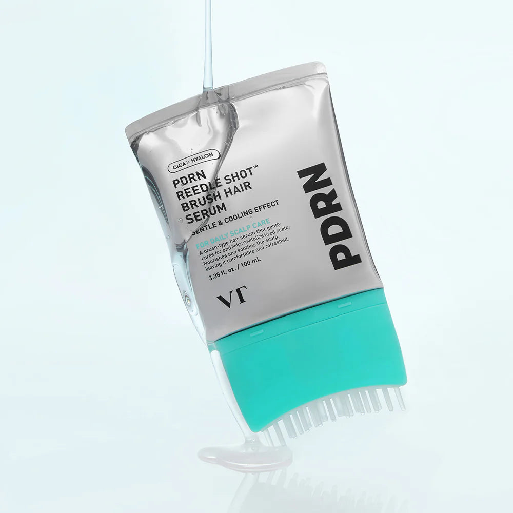 VT Cosmetics: PDRN Reedle Shot Brush Hair Serum