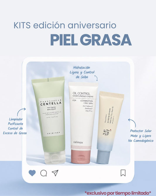 Kit para pieles grasas (edición aniversario)