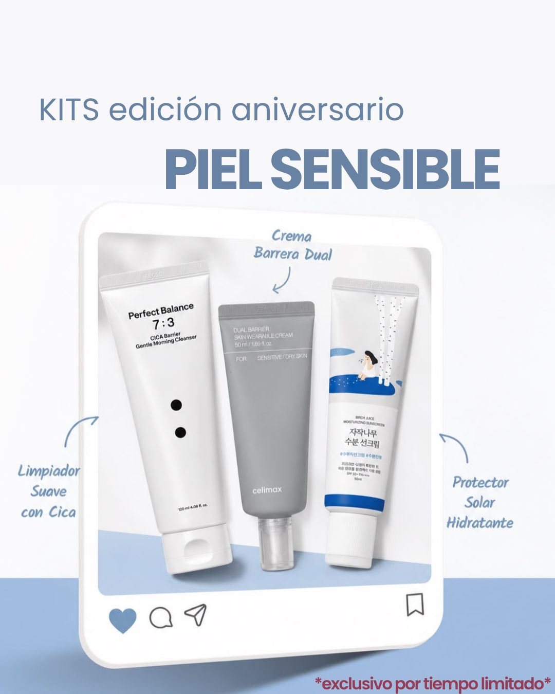 Kit para piel sensible (edición aniversario)