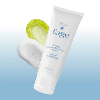 Tage: Cica-Tree Cooling Jelly to Foam Cleanser