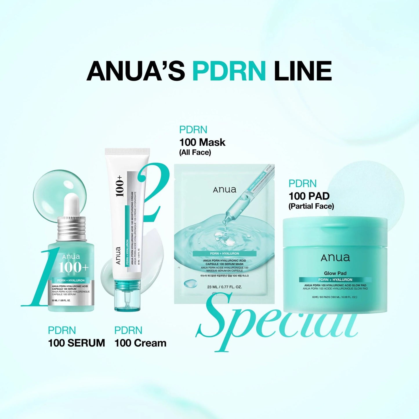 Anua: PDRN Hyaluronic Acid Capsule 100 Serum Mask