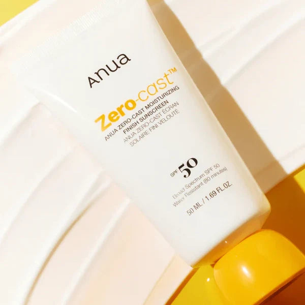 Anua: Zero-Cast Moisturizing Finish Sunscreen SPF 50+ PA++++