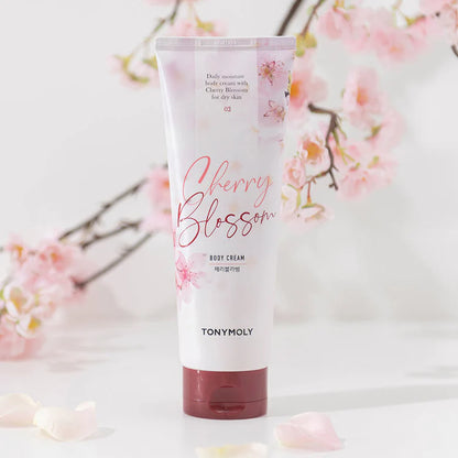Tonymoly: Cherry Blossom Chok Chok Body Cream
