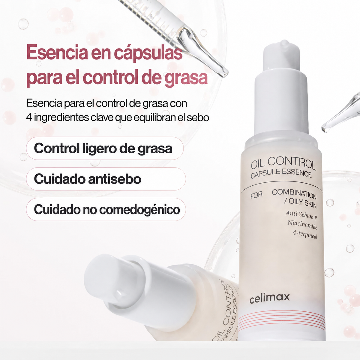 celimax: Oil Control Capsule Essence (Sumin K-Beauty Panama)