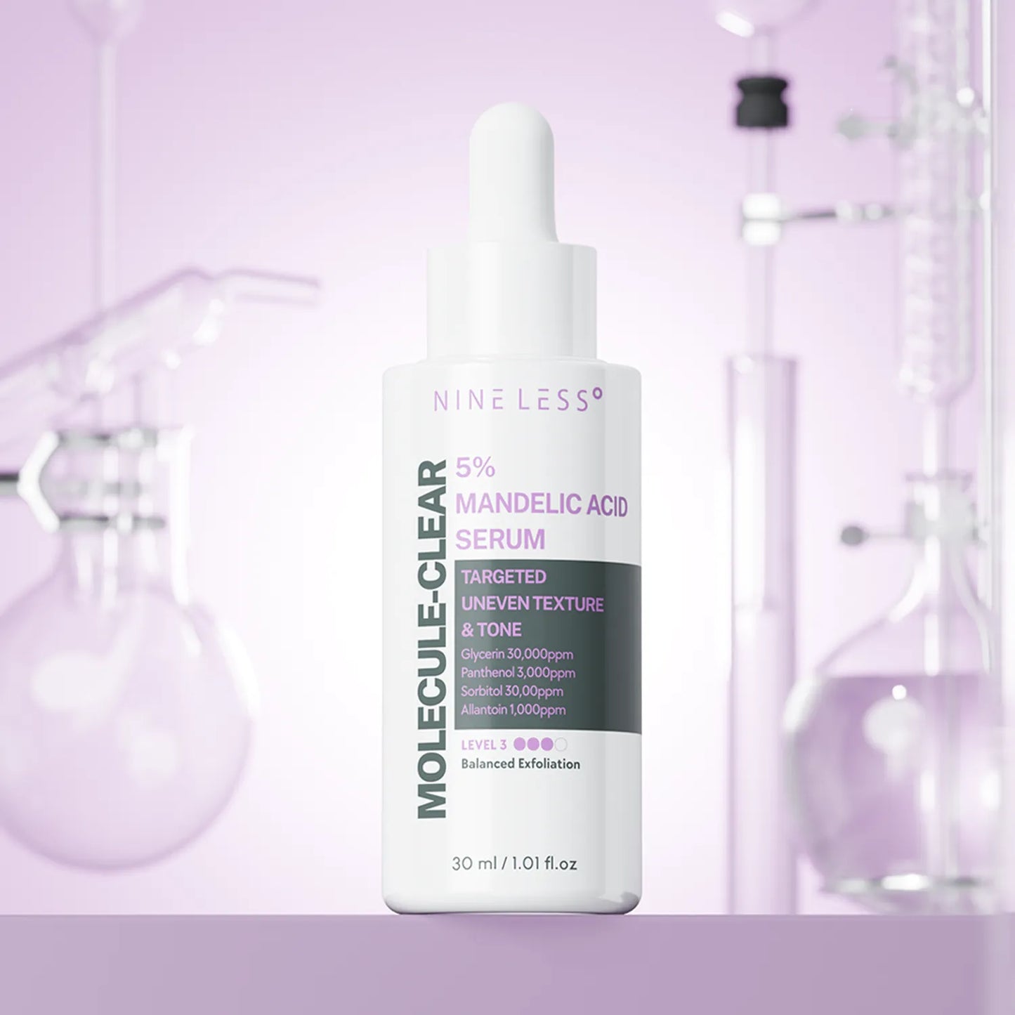NINELESS: Molecule-Clear 5% Mandelic Acid Serum