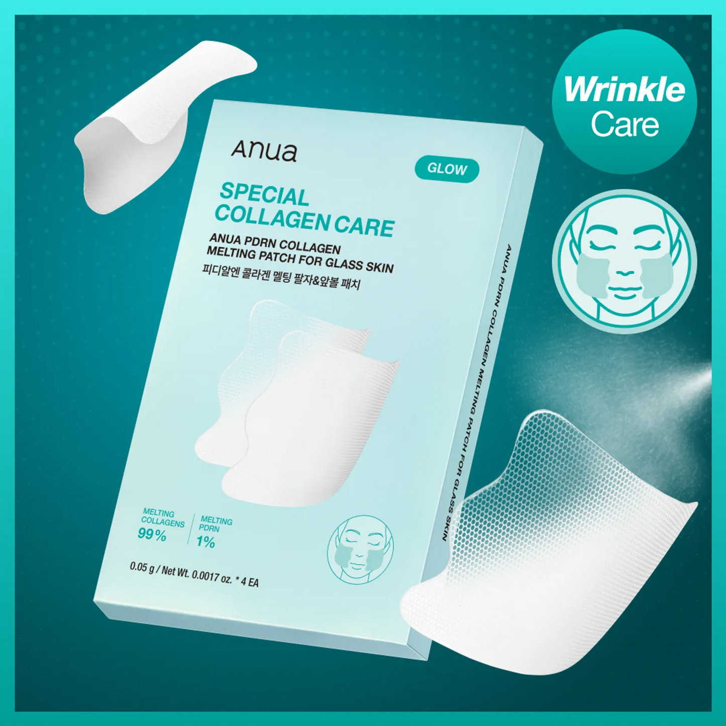 Anua: PDRN Collagen Melting Patch for Glass Skin