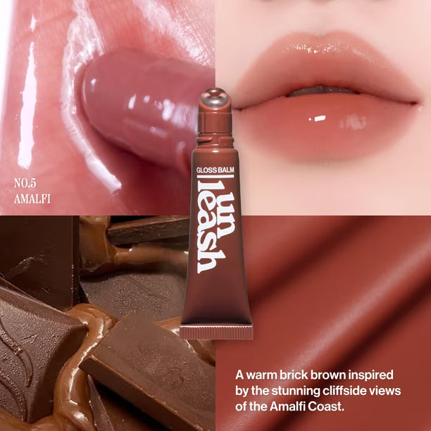 UNLEASHIA: Sunset Dazzle Gloss Balm