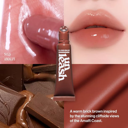 UNLEASHIA: Sunset Dazzle Gloss Balm