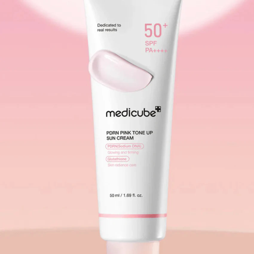 medicube: PDRN Pink Tone Up Sun Cream