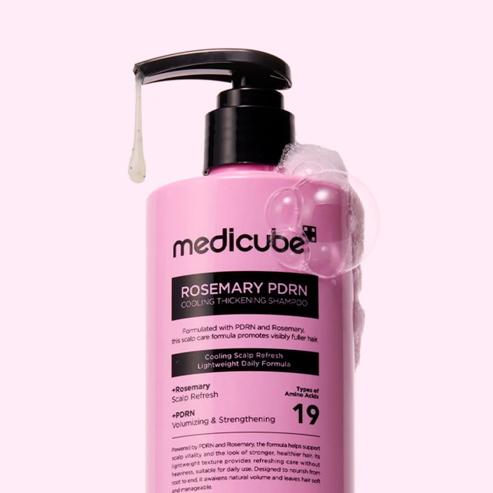 medicube: Rosemary PDRN Cooling Thickening Shampoo