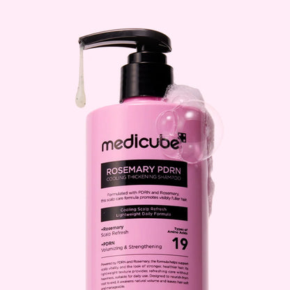 medicube: Rosemary PDRN Cooling Thickening Shampoo