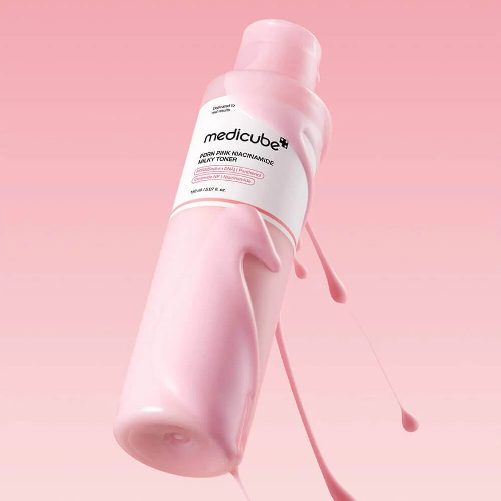 medicube: PDRN Pink Niacinamide Milky Toner Sumin K Beauty Panama