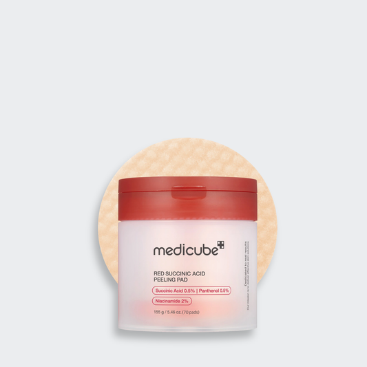 medicube: Red Succinic Acid Peeling Pad Sumin K Beauty Panama