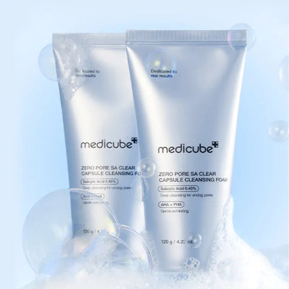 medicube: Zero Pore Clearing Capsule Cleansing Foam Sumin K Beauty Panama