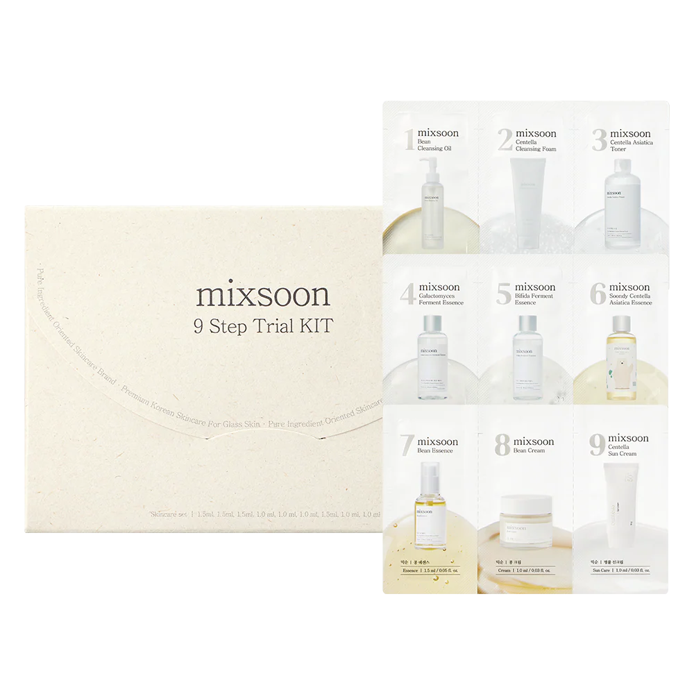 mixsoon: Sachet Trial Kit (9 pasos)