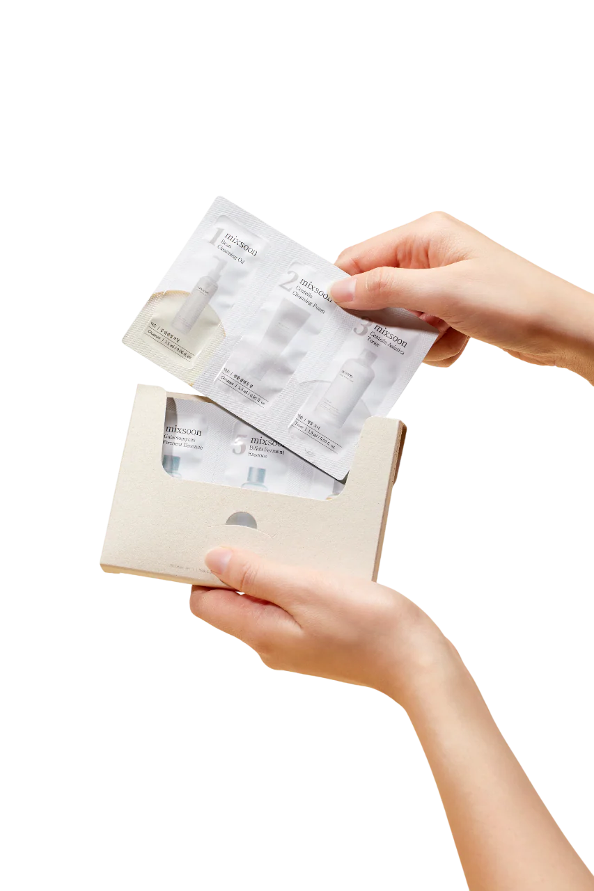 mixsoon: Sachet Trial Kit (9 pasos)