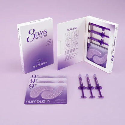 numbuzin: No.9 3-Days Eye Care Kit sumin k beauty panama