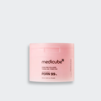 medicube: PDRN Pink Collagen Toning Gel Toner Pad