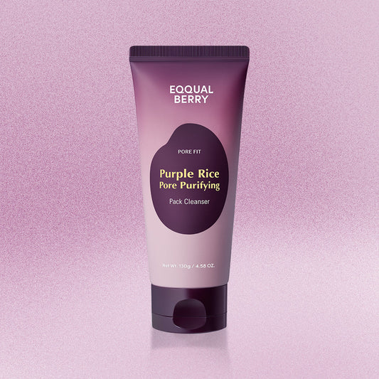 EQQUALBERRY: Purple Rice Purifying Pack Cleanser
