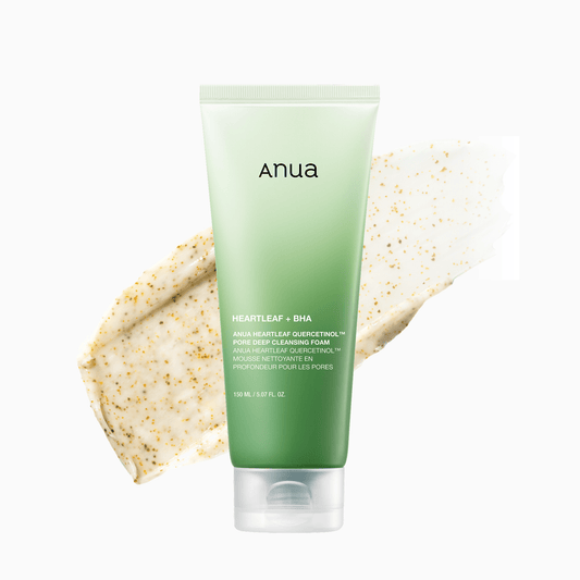 ANUA: Heartleaf Quercetinol Pore Deep Cleansing Foam con BHA