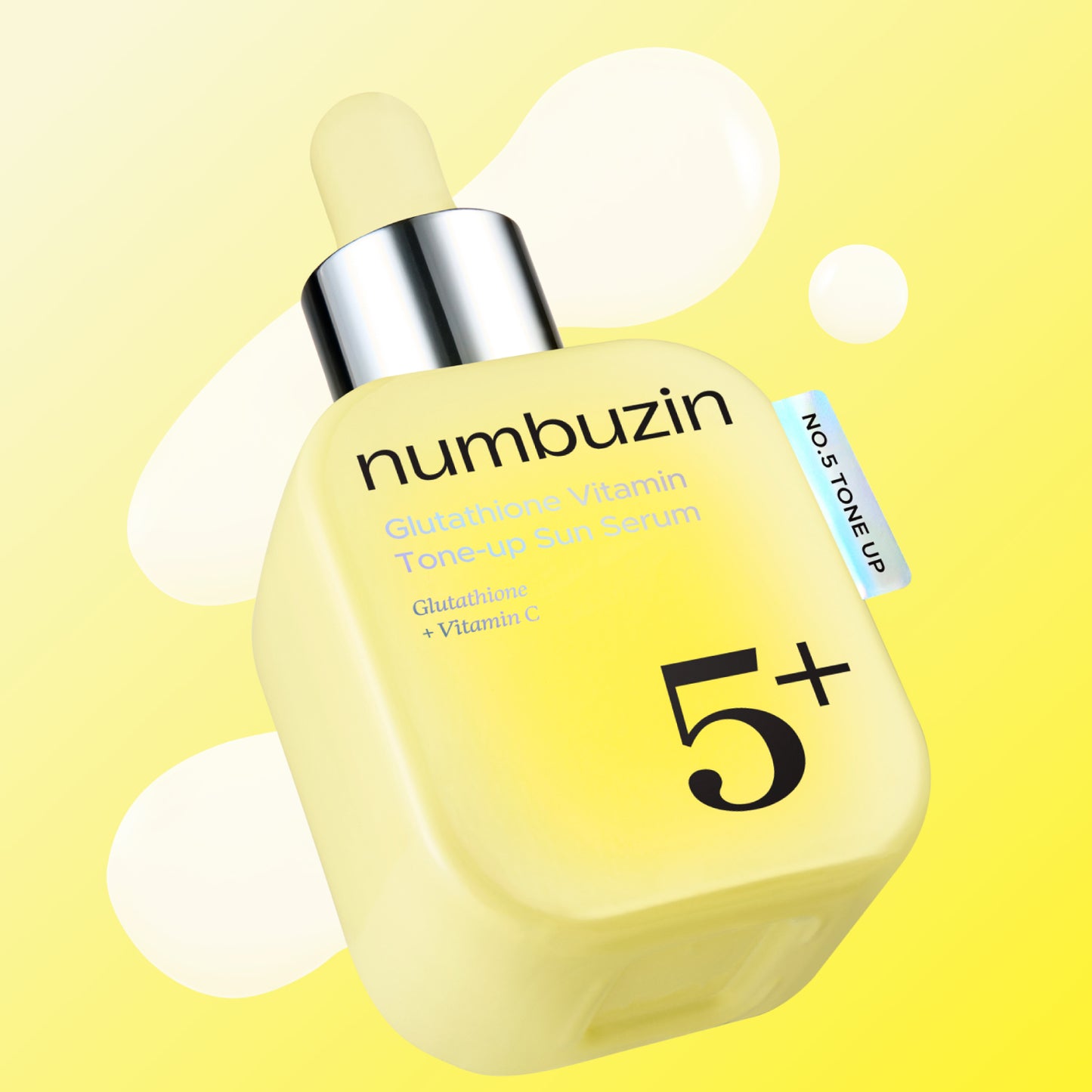 numbuzin: No.5+ Glutathione Vitamin Tone-Up Sun Serum